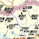 한강 용문분맥 1구간 용문사~새봉재~깃대봉~흑고개~사금봉 왕복~곰산~연수천길~어미산~용문역 이미지