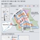 세종 도시와 자동차 이미지