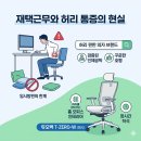 공간 ZERO | 허리에 좋은 의자 듀오백 T-ZERO-W 장시간 착석 요추 지지 실사용 후기