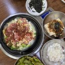 촌두부 | 구미 비빔돼지 맛집 상돈이비빔돼지 본점 후기 | 촌두부+고춧물 조합 솔직리뷰