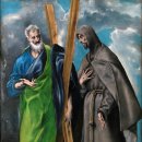 ​엘 그레코(El Greco) — 마드리드 프라도 미술관 소장 / 안드레아 성인과 프란체스코 성인 / 1595...