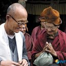 2014년 서불산 신년법회, 달라이라마의 제자 청전스님 이미지