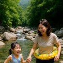 상촌면 물한계곡주차장 화장실 | 아이랑 시원하게 여름나기! 영동 물한계곡에서의 하루