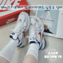 Nike 브이투케이 런 바시티레드 딥블루 실버 후기 리뷰 착샷 사이즈팁 / V2K Run 마젠타 실버 레드...