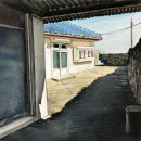 색연필로 그리는 풍경화 이미지