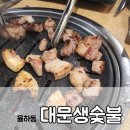 대문생숯불