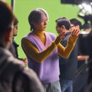 실사화 촬영 중인 케이팝 데몬헌터스 사자보이즈와 헌트릭스 이미지