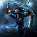 달빛에 물들이고 이미지