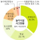 놀이시설 안전사고 중 주택 ‘36.9%’ 이미지