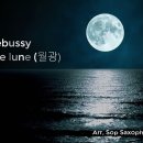 Debussy Claire de lune(드뷔시 월광)소프라노 색소폰 이미지