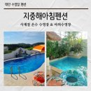 지중해 풀빌라 | 태안 안면도 수영장펜션 지중해아침펜션 풀빌라 실외 실내수영장 바베큐 조식