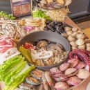 풍성한 칼국수 이미지