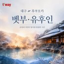 [대구출발] 큐슈 일정 티웨이 후쿠오카 겨울 요금입니다 이미지