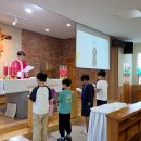 9월 19일(토) 복사 입단식, 제대를 섬기는 작은 천사들의 거룩한 첫걸음 이미지