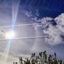 Sun beams and chem trails 이미지