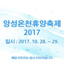 앙성온천휴양축제 2017 이미지