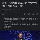 국힘, '경제지표 좋았다'는 문재인에 "북한 경제 말하는가" 이미지