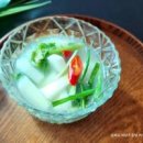 시원한 동치미 만들기 천연소화제 동치미 담그는 법 이미지