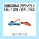 불법주정차 견인보관소 이미지