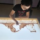 샌드아트 이미지