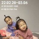 22.02.28-03.06 일상/토리찡 D+1297~1303/아꿍이 D+740~746/ 유치원첫등원 / 두번째 사회생활응원해...