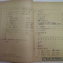 추계체육대회 계획안 (秋季體育大會 計劃案) 국민학교 (1960년) 이미지