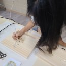 신용유치원 | [광주·전남] 우드버닝 독서대 만들기 출강 수업 후기 | 신용도서관 독서의 달 힐링 프로그램