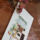 아기자기 수채캘리그라피 이미지