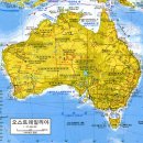 호주 여행정보 지도 이미지