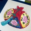 민화와 채색화 이미지