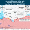 러시아 공세 캠페인 평가, 2023년 10월 8일(우크라이나 전황) 이미지