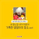 행복한 멍냥이 이미지