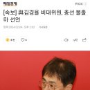 [속보] 與김경율 비대위원, 총선 불출마 선언 이미지