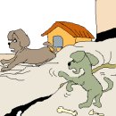 멍돌이와 멍순이 이미지