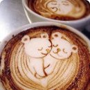 라떼아트 이미지