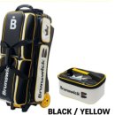 (판매완료)Brunswick Nwe enamel 3 roller bag 팝니다~(Black/Yellow, 악세사리백포함) 이미지