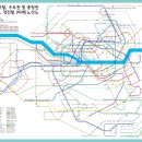 서울지하철,수도권,충청권,광역전철 미래노선도 이미지
