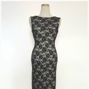 no.69 로즈 레이스 백유 드레스 BK(44반~55)-판매완료 이미지