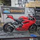 959 | 두카티 파니갈레 959 환경검사 불합격 재검 대비 작업 후기 오토바이 정비 부품