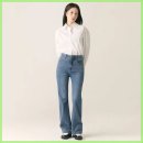 Romantic G | [핏미] 로엠 롱 부츠컷 데님 RMTJF12G03 리얼후기: 다리가 길어 보이는 마법! 강추템!