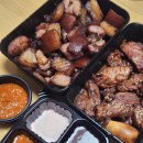 달서구고기맛집 푸줏간 고기도시락 푸줏간구이 벌집껍데기 양념갈비 배달후기