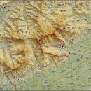 전남 담양군 수북면 병풍산 (屛風山 ; 822m) 산행지도 이미지