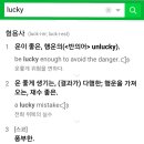 Lucky의 또 다른 뜻 이미지