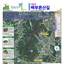원주굽이길 1코스 배부른산길 이미지