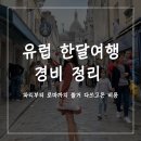 태피사랑 | 한달 유럽여행 경비 / 파리부터 로마까지 쓸거 다쓴 비용 정리!!