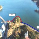 오동도 산책로입구 이미지