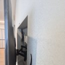 자일포항서비스㈜ | 포항 효자 SK뷰 1단지 65인치 삼성 TV 반매립 타공 설치 후기 (깔끔한 밀착 시공)