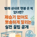 ☔ 장마철 빨래 냄새 없애는 실전 꿀팁 총정리｜제습기 없어도 뽀송하게 마르는 비법