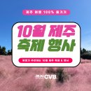 🍁10월 제주 100% 즐기기 ! 행사, 축제 일정 모음 이미지