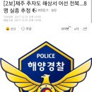 [2보] 제주 추자도 해상서 어선 전복…8명 실종 추정 이미지